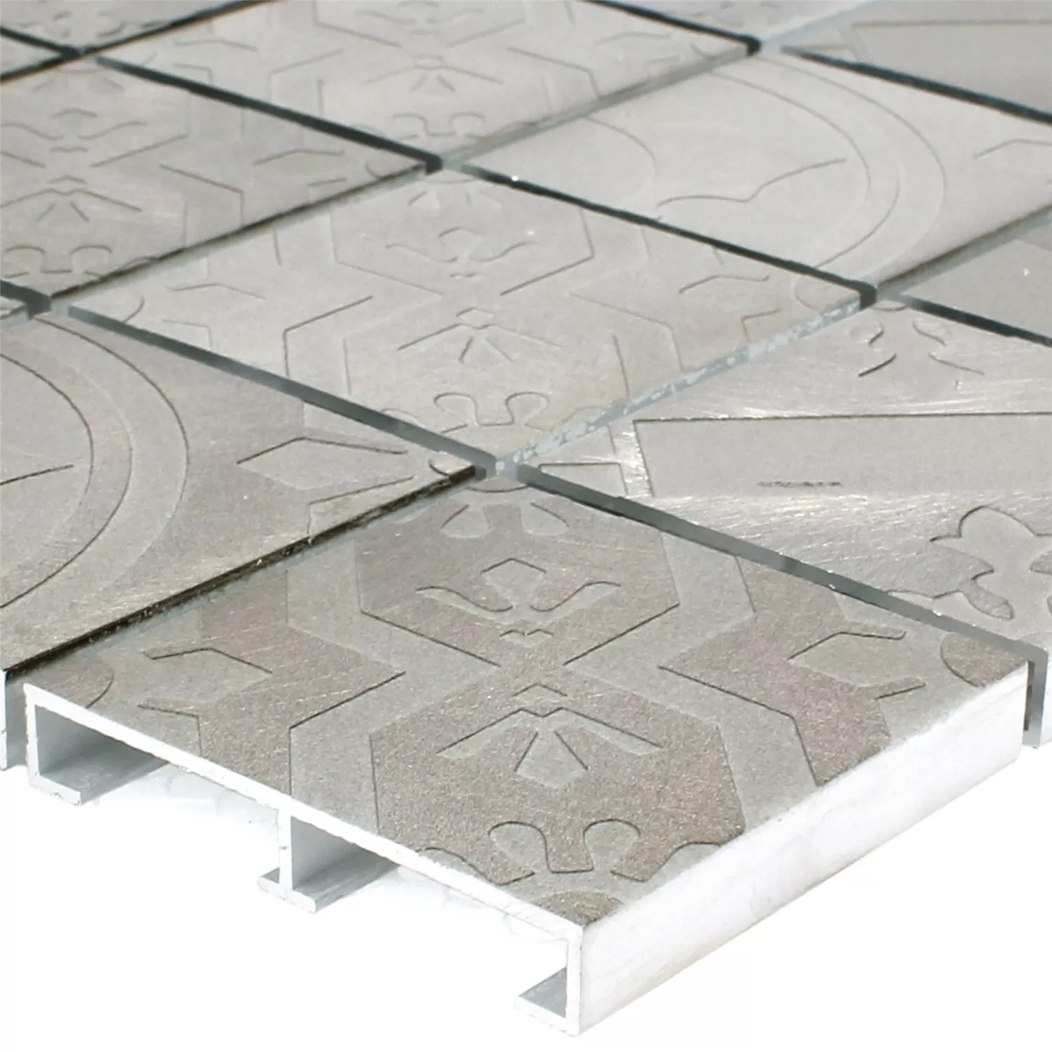Mozaika Aluminium Callao Brązowy