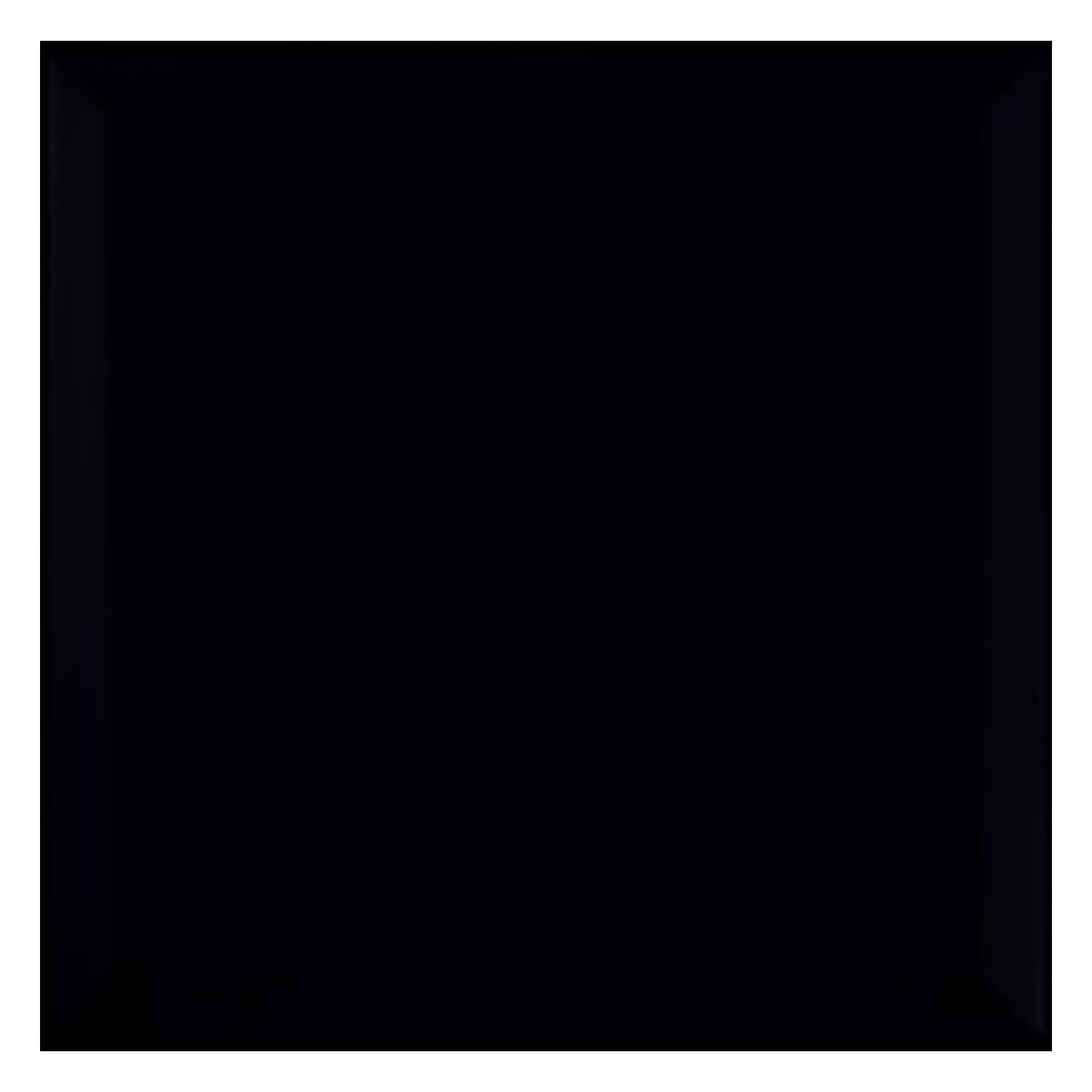 Kafelek metra Czarny Matowy 20x20 cm Z Faset Freetown Negro