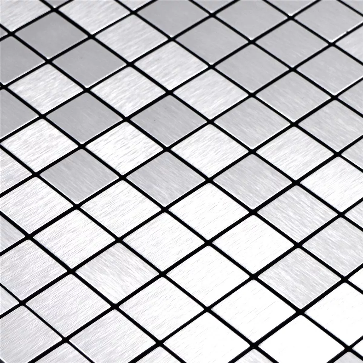 Metal Mozaika Wygon Samoprzylepny Srebrny 25mm
