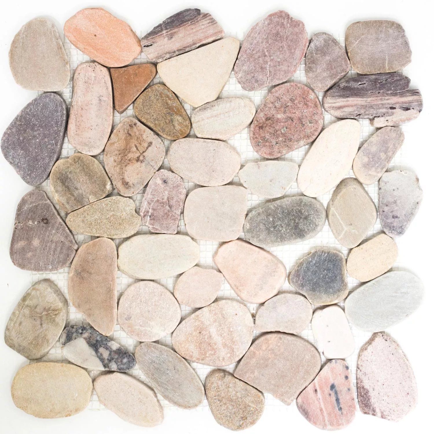 Kamień Otoczak Mozaika Naturalny W Plasterkach Kos