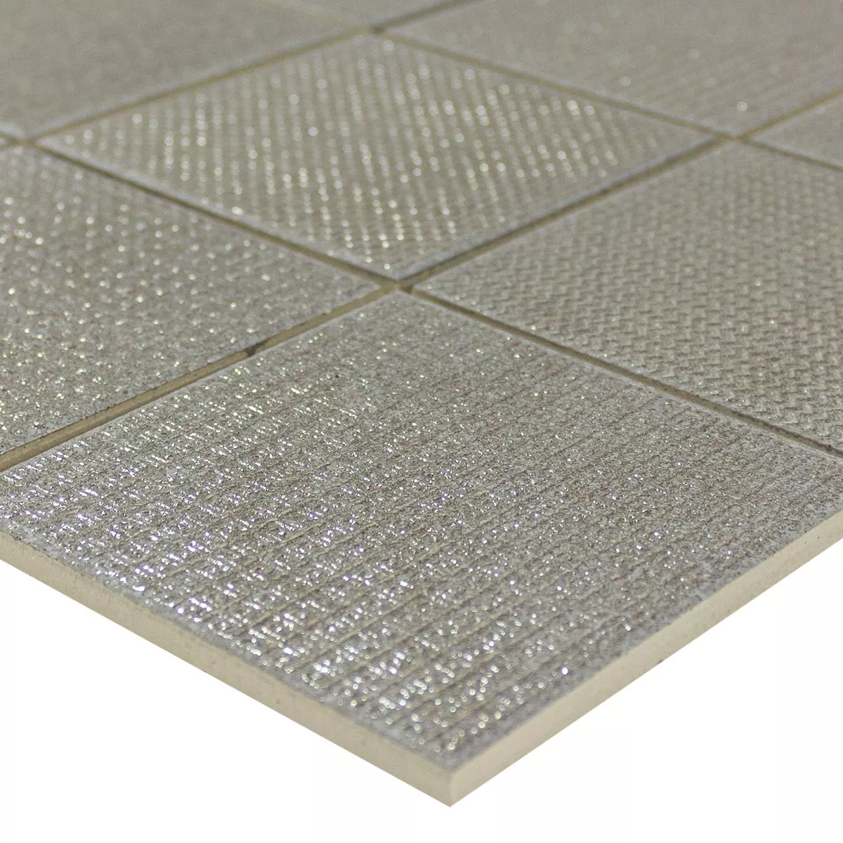 Areora Mozaika Ceramiczna Metallic Szary