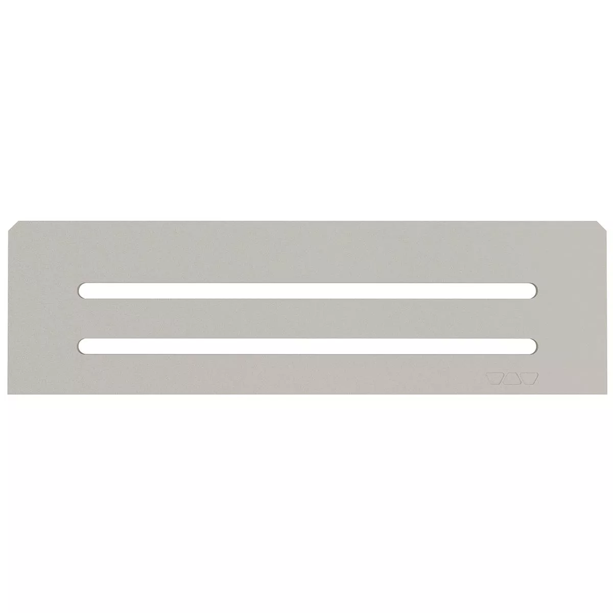 Półka ścienna wnękowa Schlüter prostokątna 30x8,7cm Wave Beige