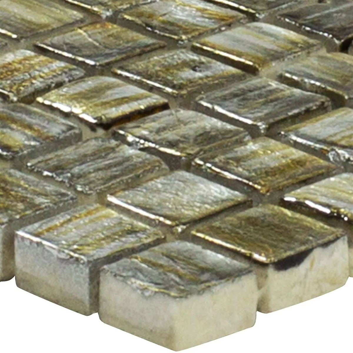 Kamień Naturalny Mozaika Honeylake Złoto Srebrny