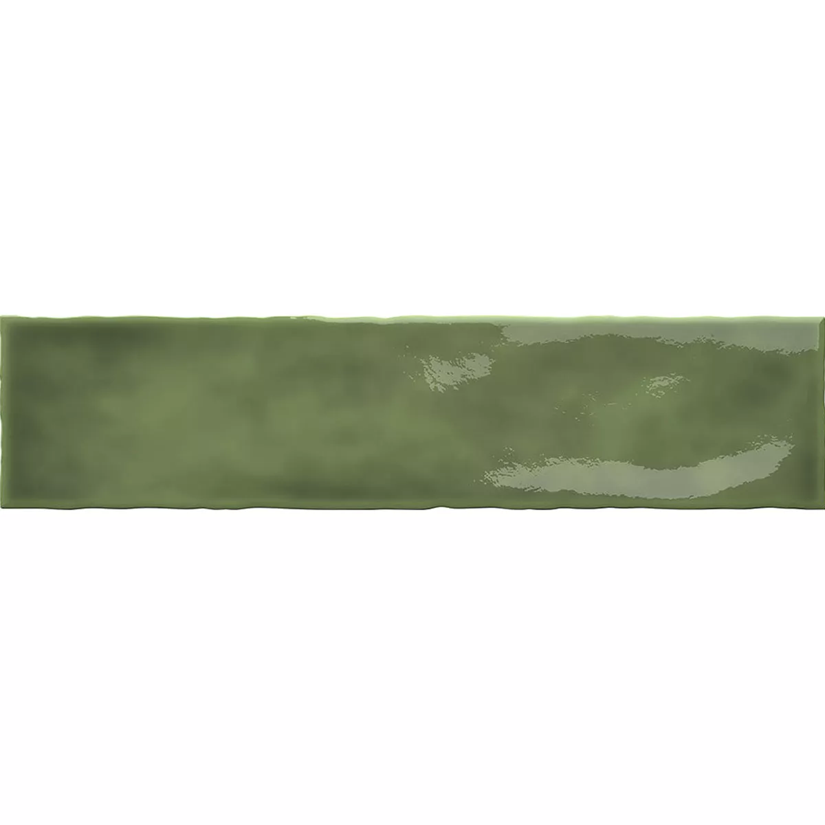 Płytki Ścienne Lugo Karbowany Zielony 7,5x30cm