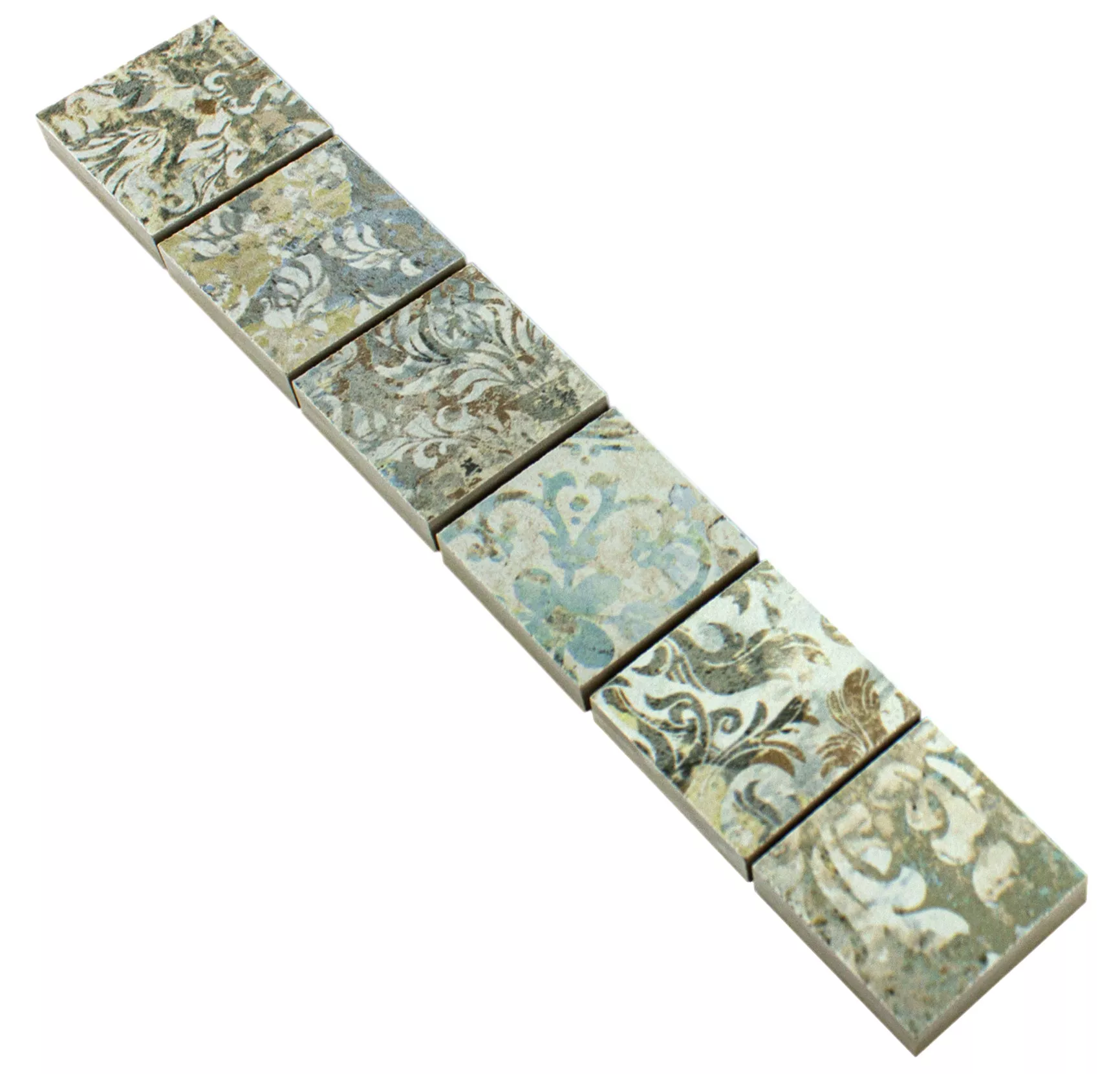 Gres Płytki Listwa Pelican Jasne Kolory 47x47mm Gres Płytki Listwa Pelican Jasne Kolory 47x47mm