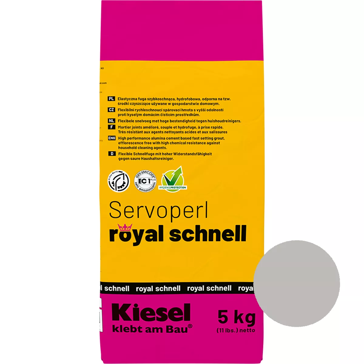 Masa szpachlowa Servoperl Royal Schnell Manhattan 5 kg