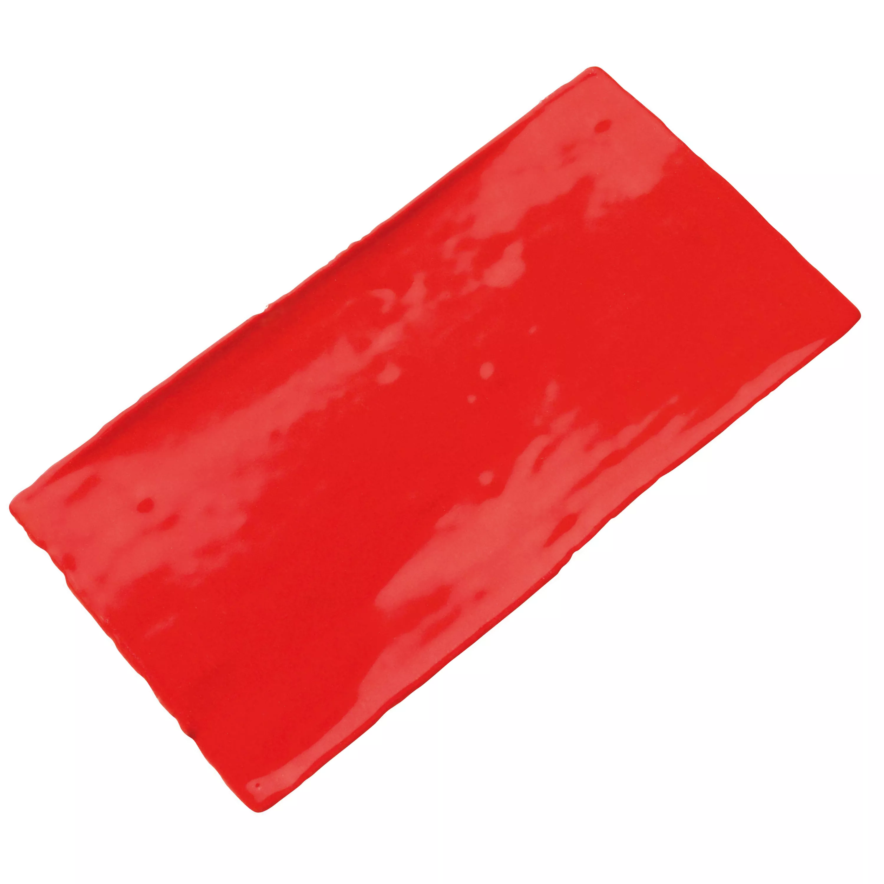 Płytki Ścienne Algier Wykonane Ręcznie 7,5x15cm Czerwone