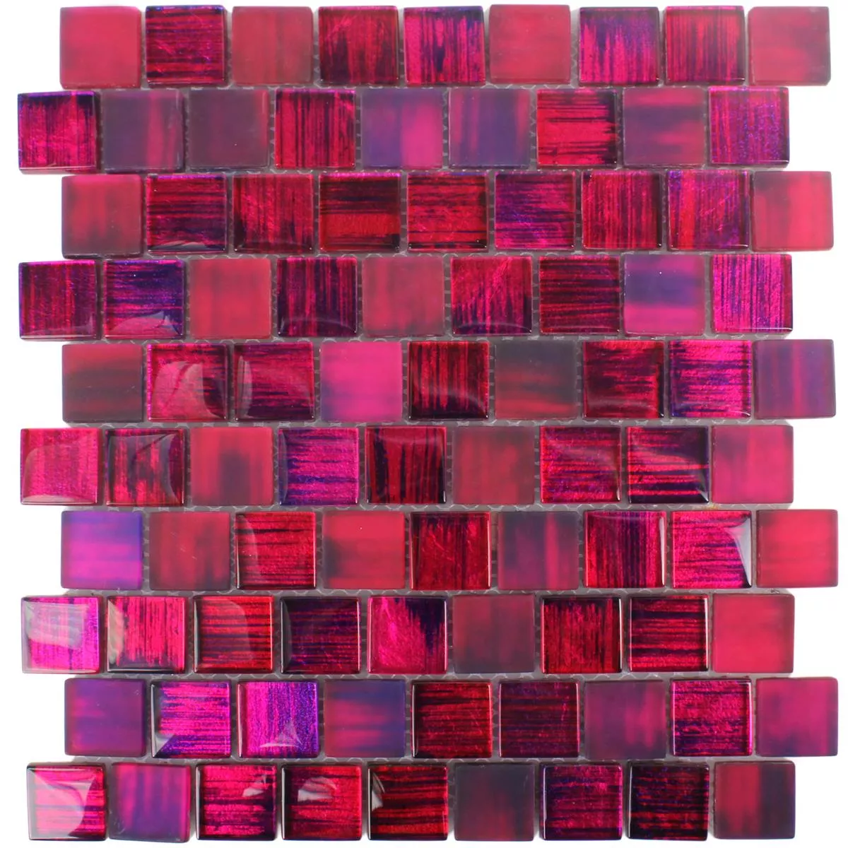 Mozaika Szklana Płytki Lanzarote Różowy