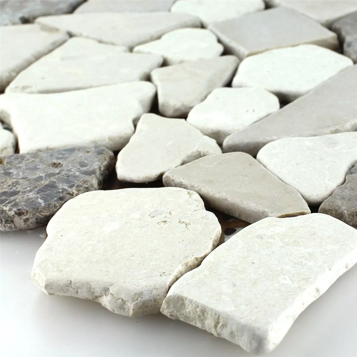 Mozaika Marmur Łamany Coffee Beżowy Mozaika Marmur Łamany Coffee Beżowy