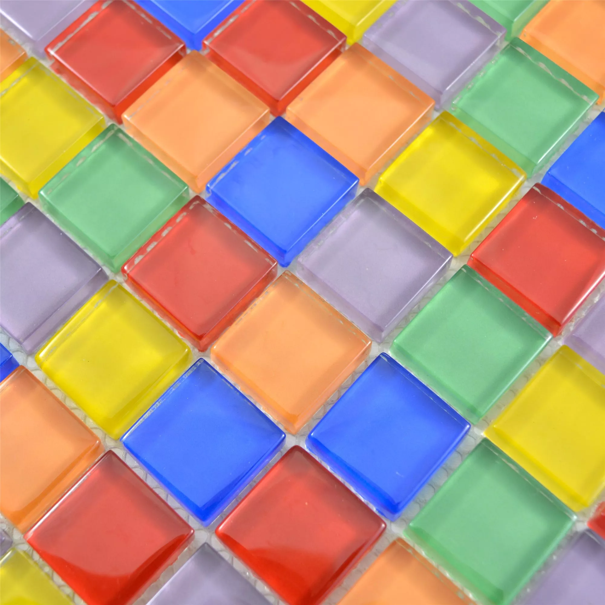 Mozaika Szklana Płytki Ararat Kolorowy Mix