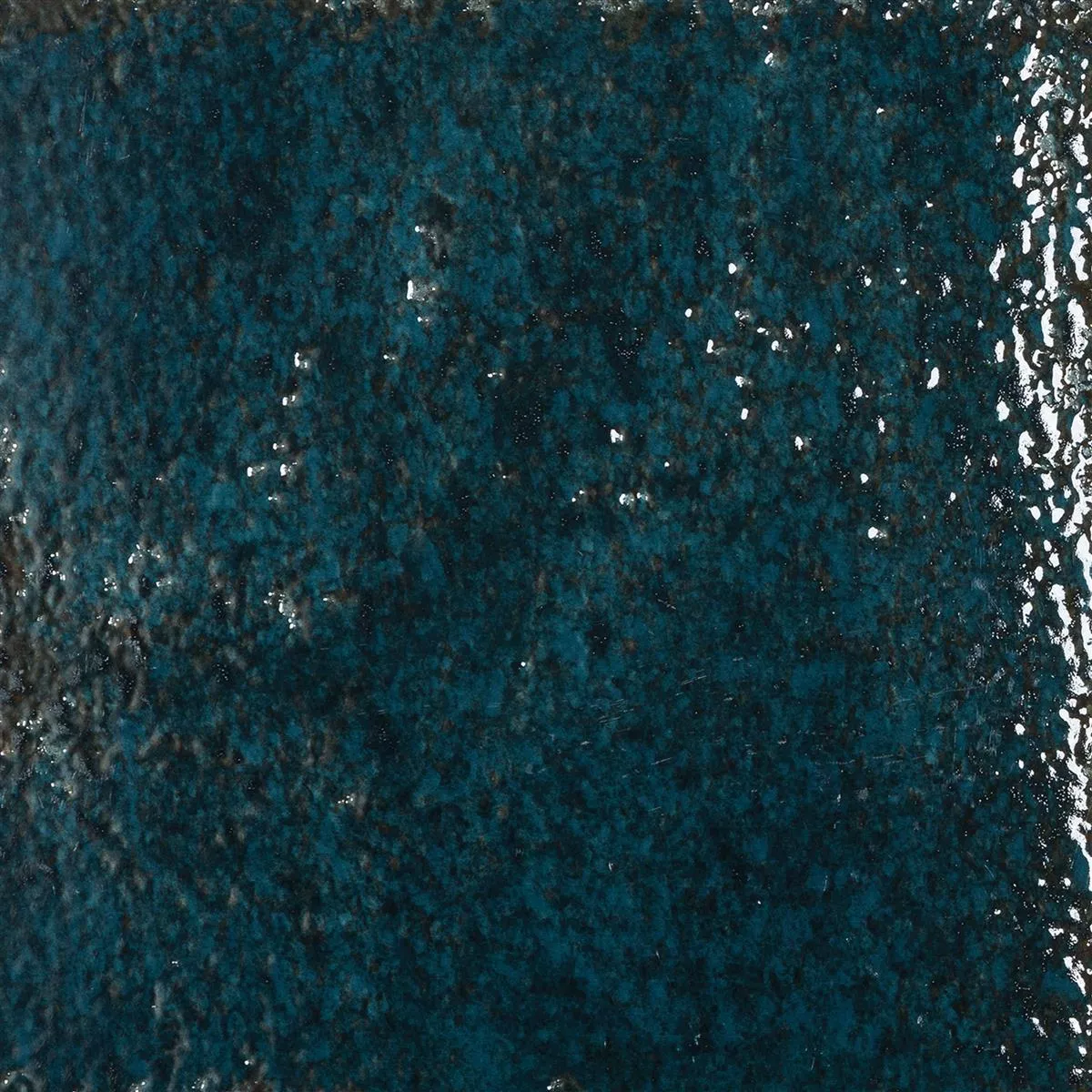 Płytki Ścienne Lara Błyszczący Karbowany 15x15cm Niebieski