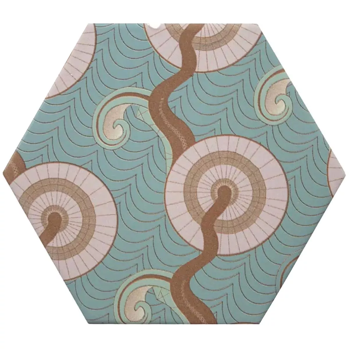 Gres Płytki Modena Sześciokąt Decor 2