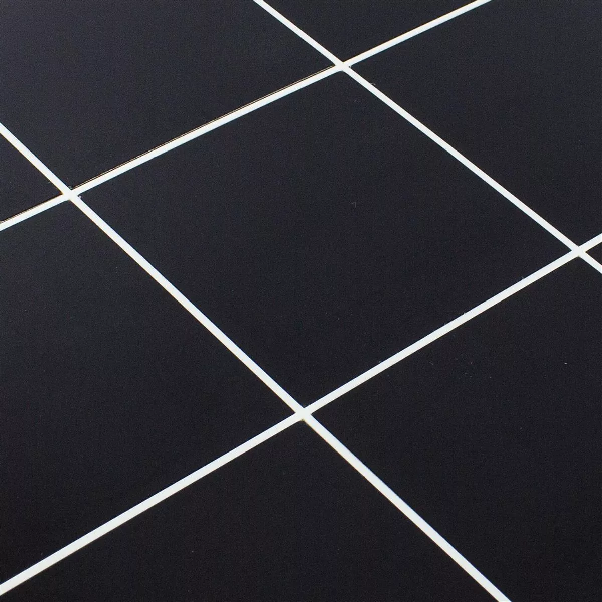Aluminium Mozaika Lenora Samoprzylepny Czarny