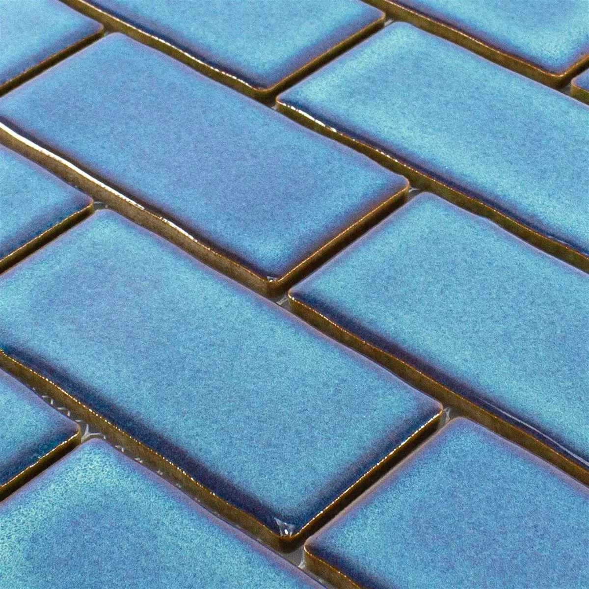 Ceramika Mozaika Florenz Wykonane Ręcznie Niebieski