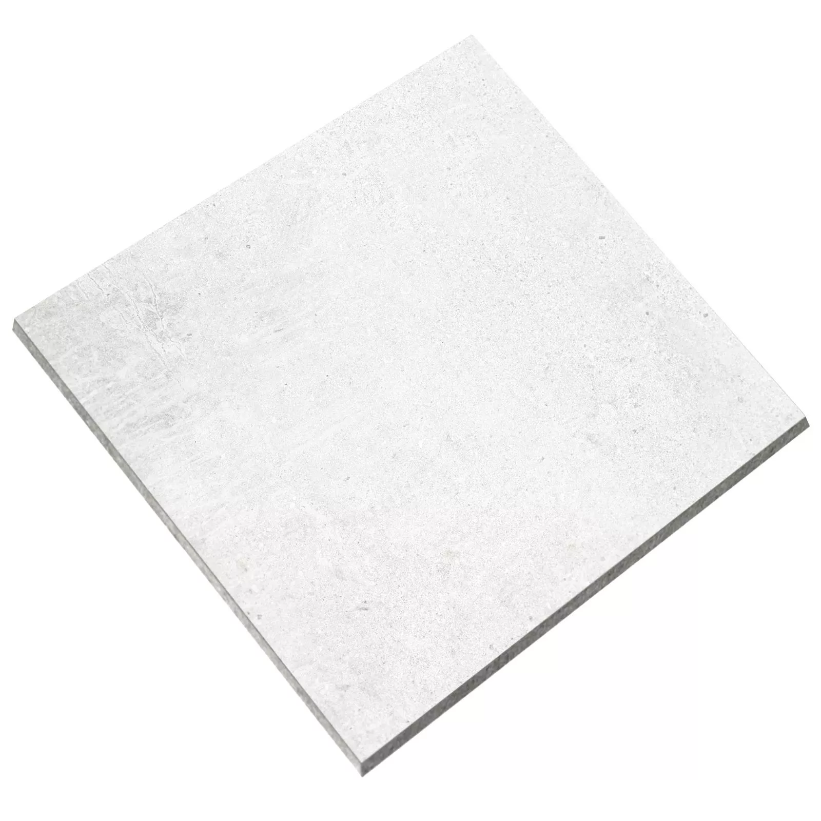 Płytki Podłogowe Freeland Kamień Optyka R10/B Biały 60x60cm