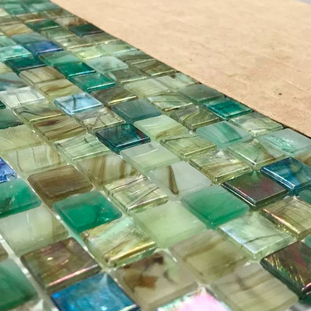 Szkło Basenowa Mozaika Pergamon Zielony