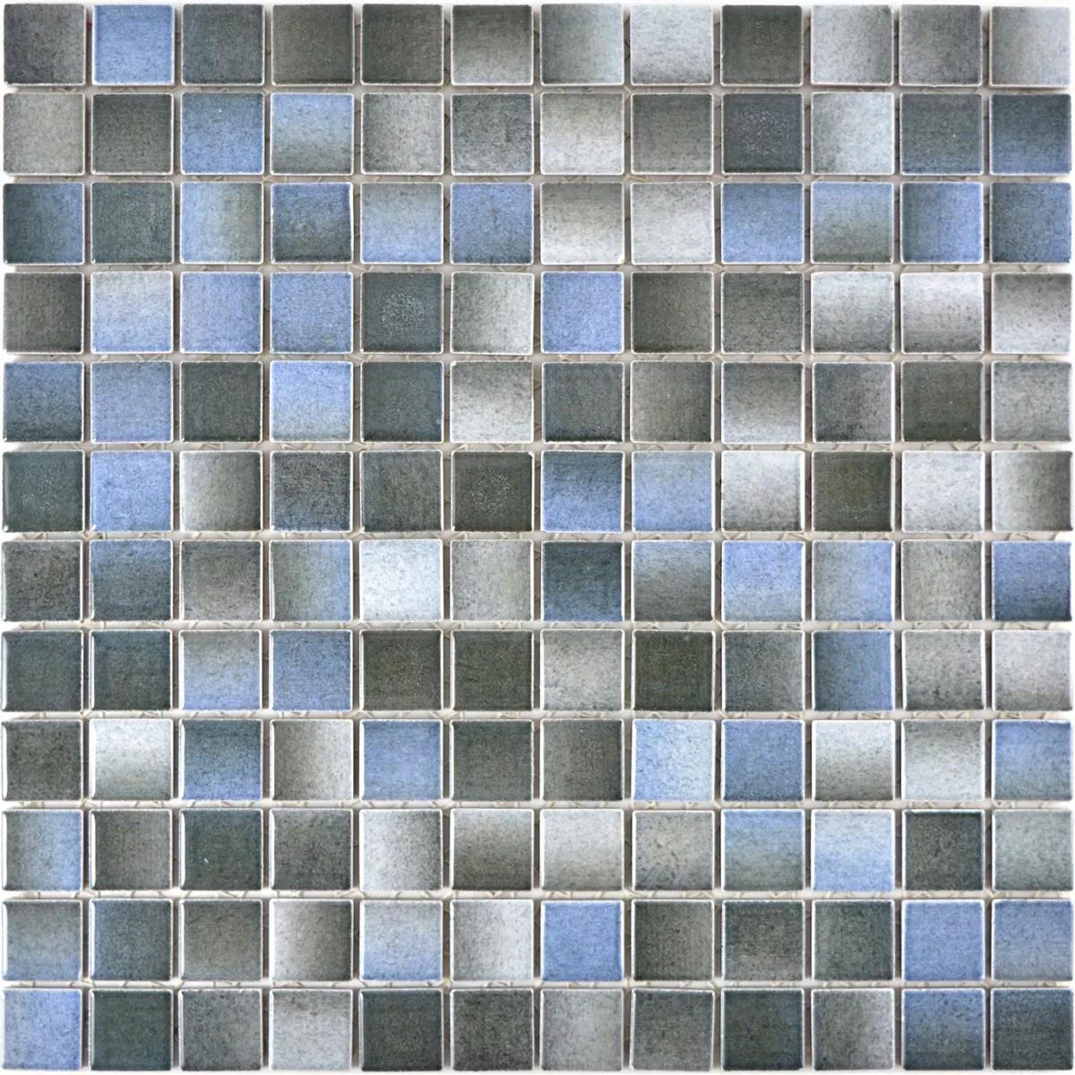 Próbka Ceramika Mozaika Picasso Szary Niebieski