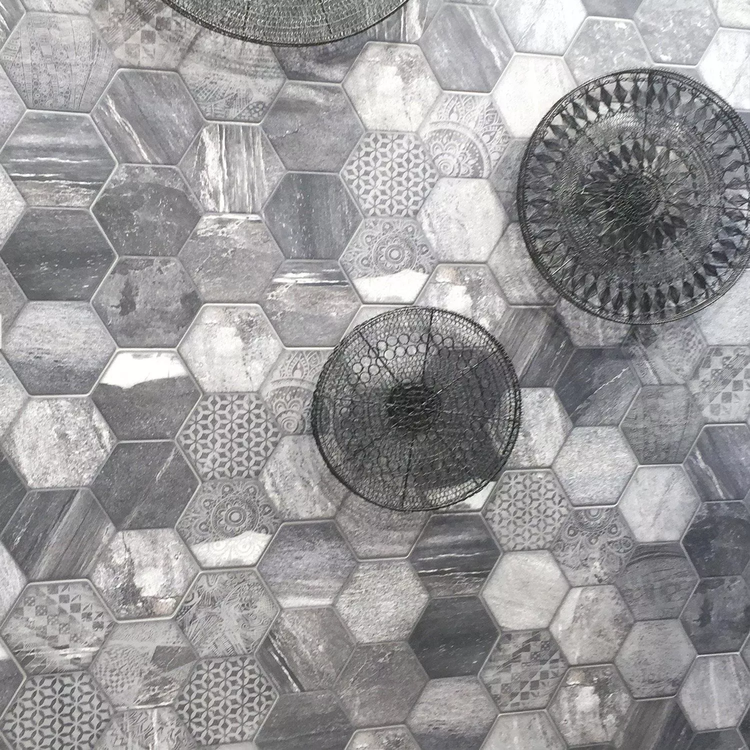 Płytki Podłogowe Hexagon 45x45cm