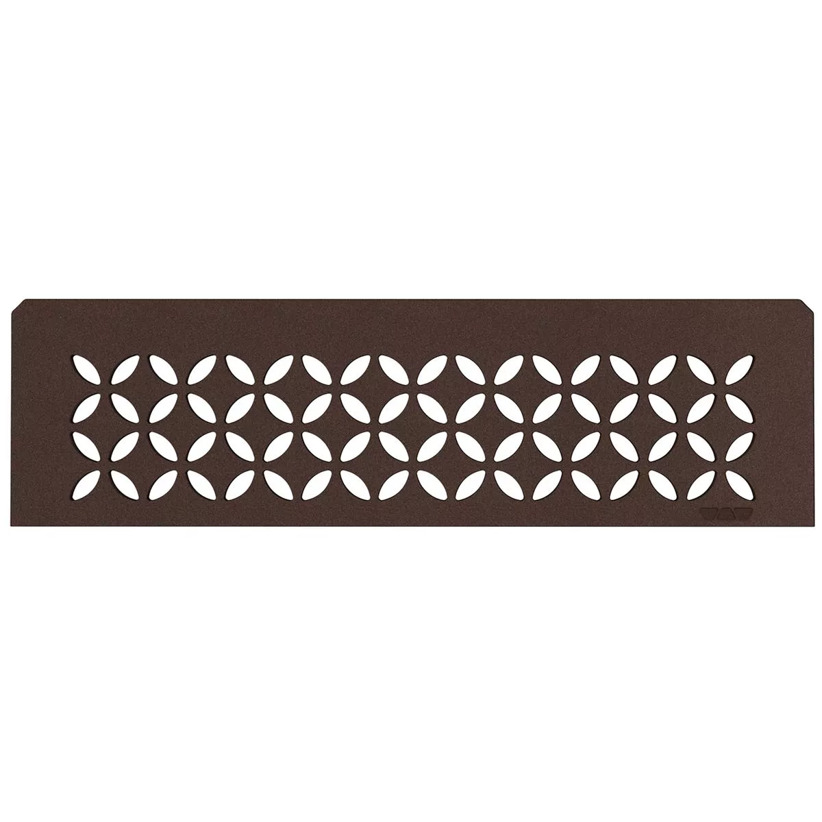 Półka ścienna wnękowa Schlüter Rectangle 30x8,7cm Floral Bronze